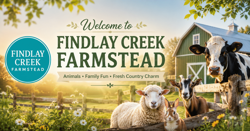 Welcome to Findlay Creek Farmstead